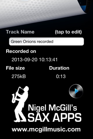 Nigel McGill's SaxTracks screenshot 4