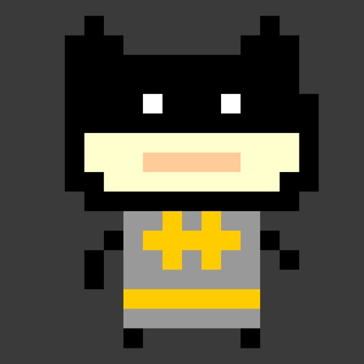 Super Angry Turbo Ultra Masked Pixel Icon