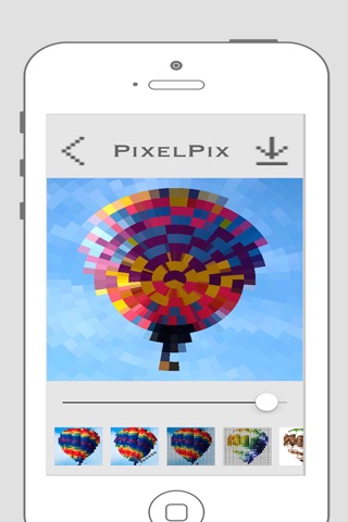 PixelPix pixel photo editor screenshot 2
