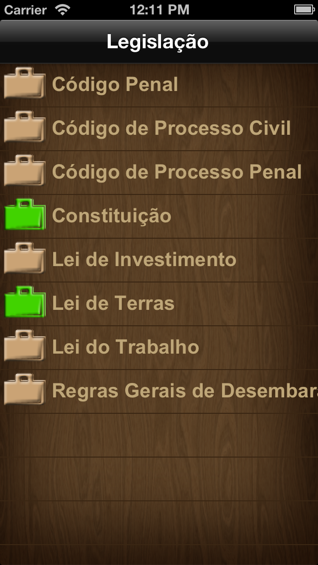 How to cancel & delete Legislação Moçambicana from iphone & ipad 1