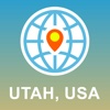 Utah, USA Map - Offline Map, POI, GPS, Directions