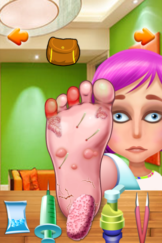 Foot Doctor for kids game screenshot 2