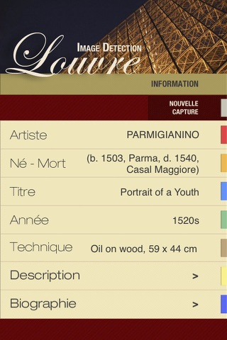 Louvre ID Audio Guide screenshot 4