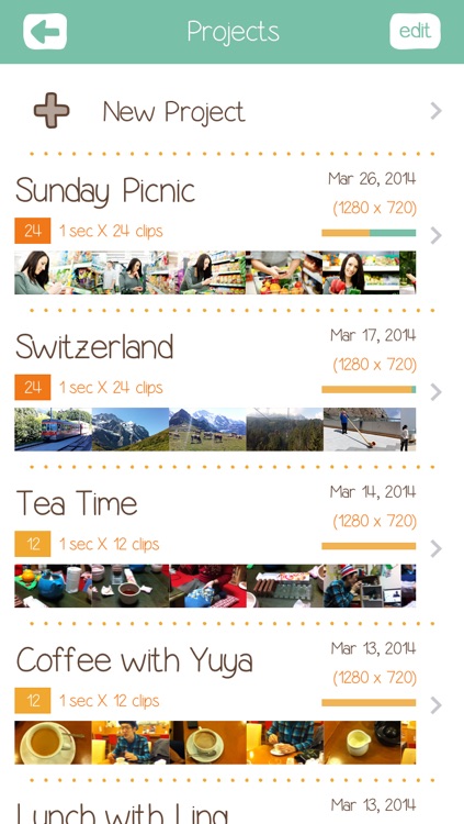 Vignette - Combine video clips to make fun movies synched to music screenshot-3