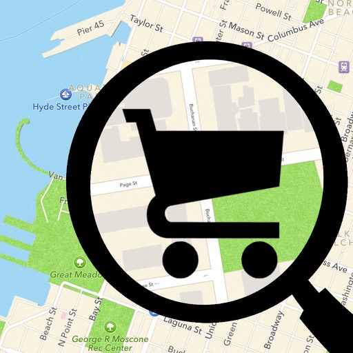 NearBy Shops - Quick place locator icon