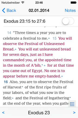 Lies die Bibel täglich screenshot 2