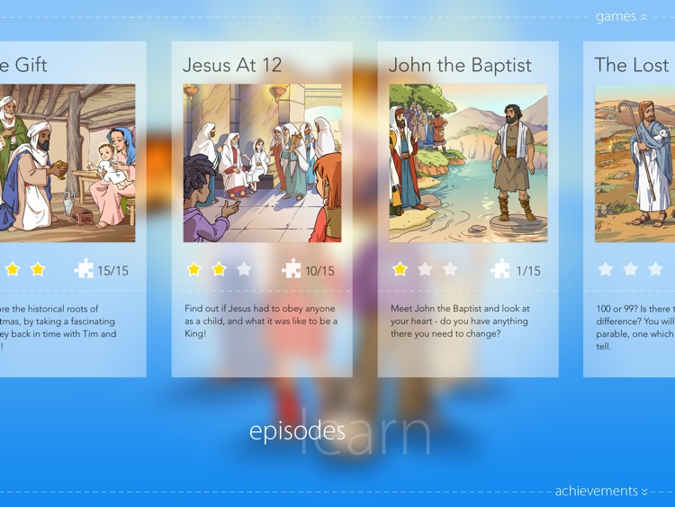 ActiveBook - Bible Adventure for Kids. Interactive stories and games for family devotions.