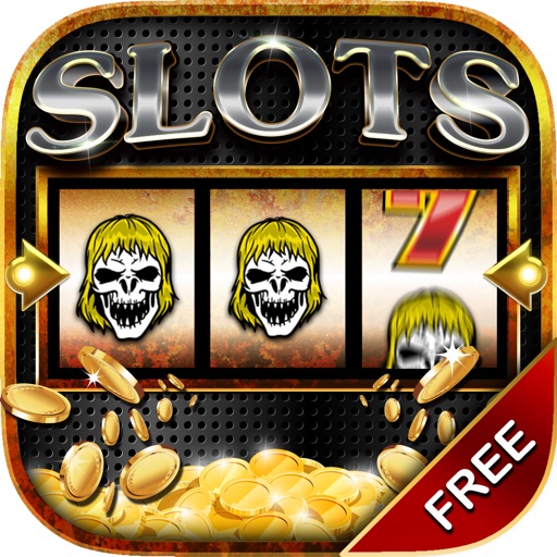 Slot Machine and Poker Tattoo Skulls “ Mega Casino Slots Edition ” Free icon