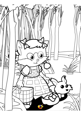 Fairytales Coloring Pages : Bedtime Story Book For Kids screenshot 4