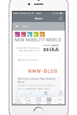 New Mobility World 2015 IAA screenshot 2