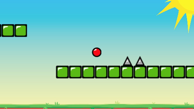 Red Bouncing Ball Spikes screenshot-3