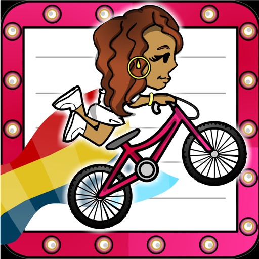 A Celeb Bike Race Downhill Multiplayer 2 - Girl Star Power Edition icon