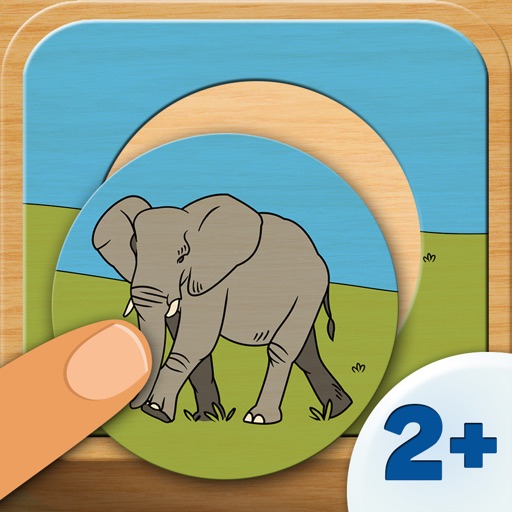 Animal Games - Wooden Puzzle (6 Pieces) 2+ iOS App