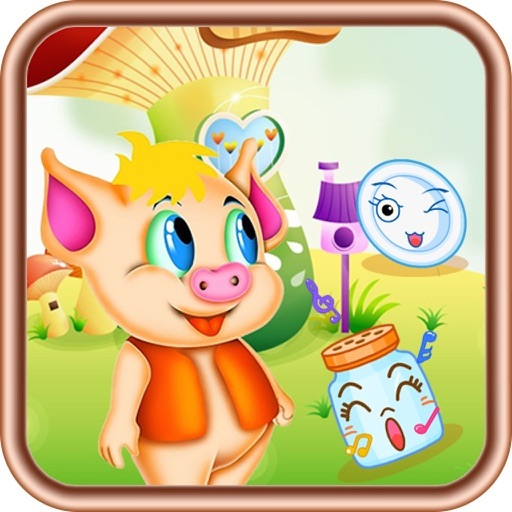 猪猪魔法音乐盒,儿童游戏 icon