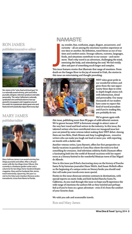 Wine Dine & Travel Magazine