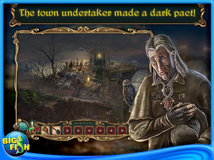 Haunted Legends: The Undertaker HD - A Hidden Object Adventure