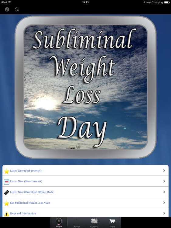 Subliminal Weight Loss Day for iPad