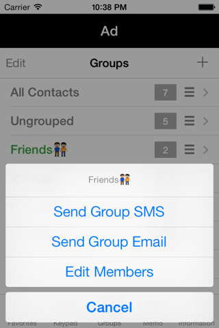 Contacts Group Manager - HachiContact Lite screenshot 3