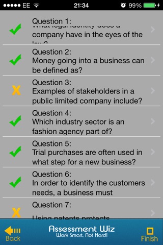 GCSE Business by Assessment Wiz screenshot 3