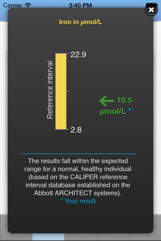 CALIPER App screenshot 3