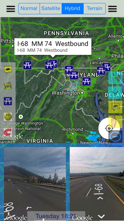 Maryland/Baltimore Instant NOAA Radar and Traffic Cameras