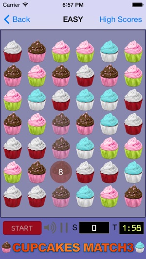 Cupcakes Match 3(圖1)-速報App