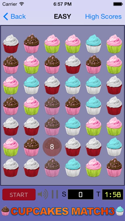 Cupcakes Match 3