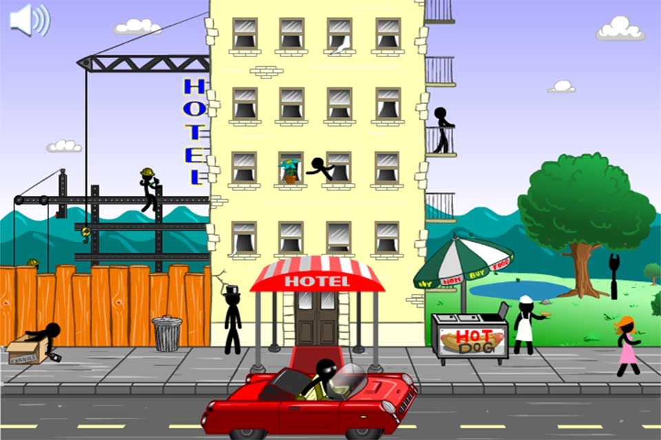 Death Click Hotel - Stickman Edition screenshot 2