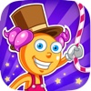 Candy Man Hanger - Swing Rope And Fly Through The Sky In Candies World For Kids Pro