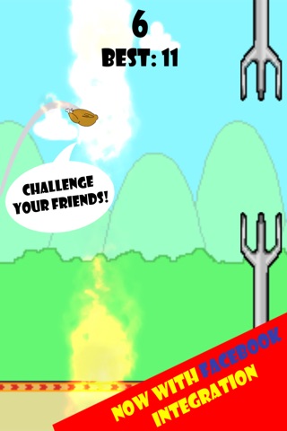 Flap Chicken Flap (A Flappy Game) screenshot 4
