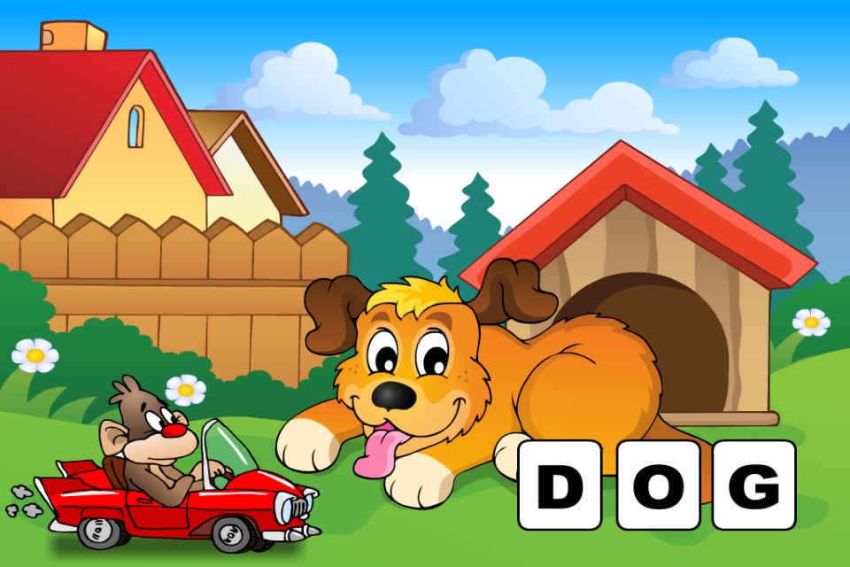 First Words 7+2 · Early Reading A to Z, TechMe Letter Recognition and Spelling (Animals, Colors, Numbers, Shapes, Fruits) - Learning Alphabet Activity Game with Letters for Kids (Toddler, Preschool, Kindergarten and 1st Grade) by Abby Monkey® screenshot 2