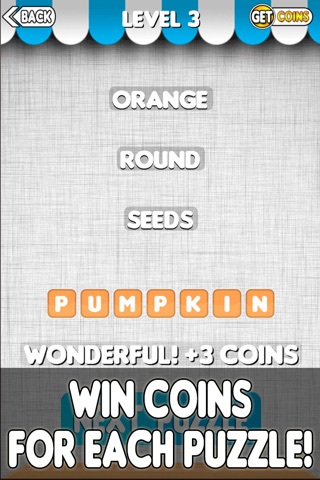Just Three Words - Addicting Word Association Games To Puzzle Adult and Kids Brains screenshot 2