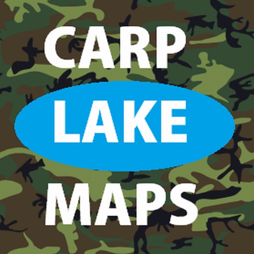 Carp Lake Maps HD - Carp Fishing Feature Maps