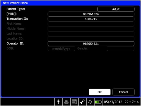 Philips SureSigns VS3/VS4 demonstration screenshot 3