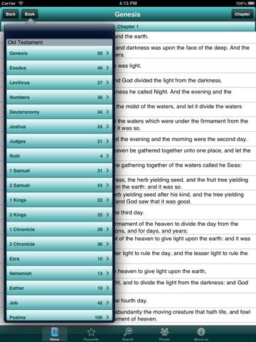 The bible offline for iPad screenshot 4