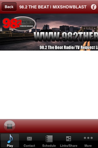 98.2 The Beat/Mixshowblast screenshot 2