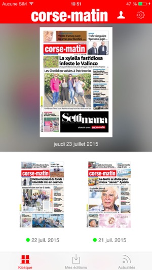 Corse-Matin Numérique(圖1)-速報App