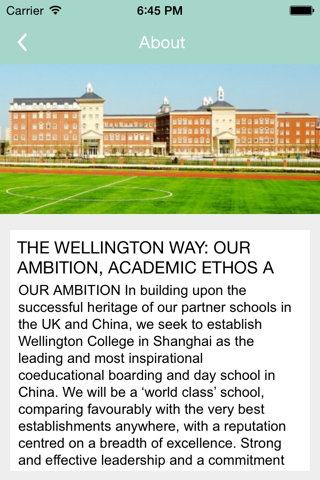 Wellington College Shanghai screenshot 3