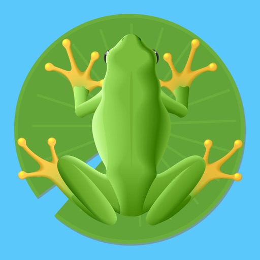 Circle The Frog - Pond Escape Icon