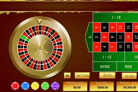 A High Roller Casino Roulette - Win Las Vegas gambling chips screenshot 2