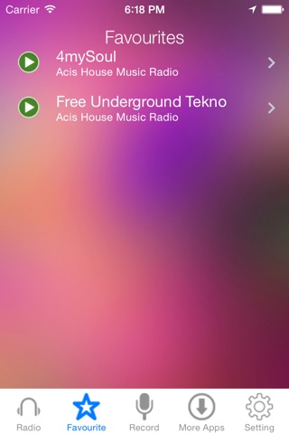 Acid House Music Radio Recorder screenshot 3