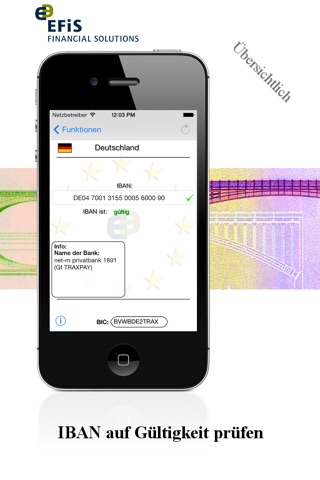 IBAN SEPA screenshot 4