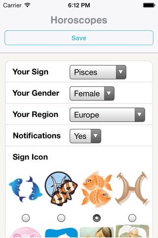 Horoscopes screenshot 3