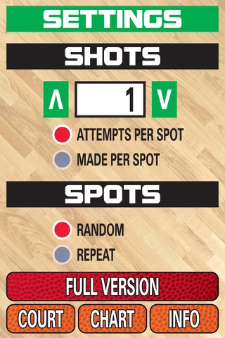 Spot Shot Basketball Lite screenshot 2