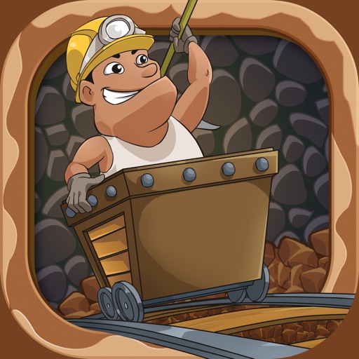 Gold Miner Rail Craft Ride: Pitfall Survival icon