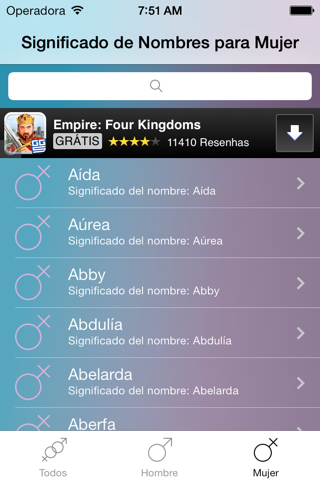 Significado de Nombres screenshot 3