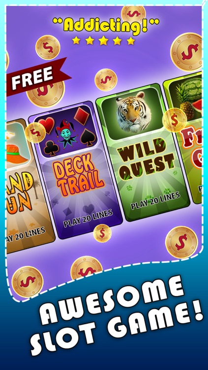 Free Slots Mania - Casino Blackjack, Poker, Cards & Fish for Bonus Chips Big Time