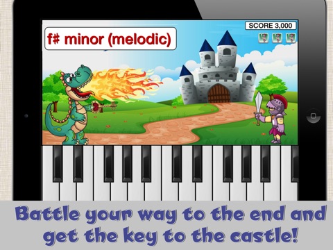 Dragon Scales- A Game to Help Piano Students Learn Major and Minor Scales screenshot 4