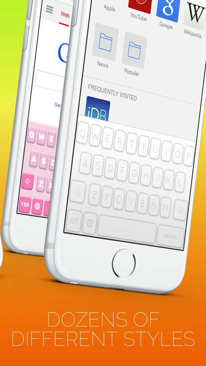 Cool Keyboards Pro for iOS 8 screenshot-3