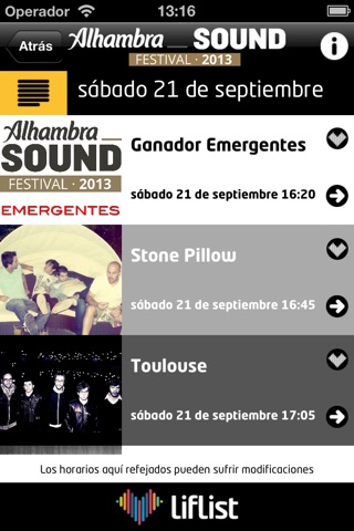 Alhambra Sound Festival screenshot 4